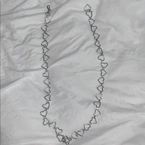 Brandy Melville Heart Chain Belt